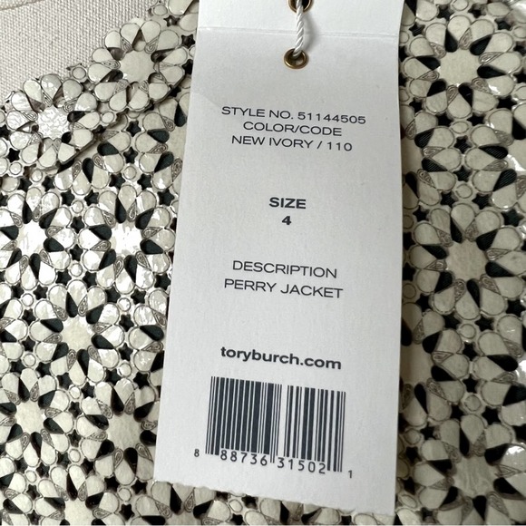 NWT Tory Burch Leather Jacket —Perry - Picture 10 of 10